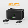 Growatt NOAH 2000 | 2048 Wh / Sans Growatt NEO 800W / Auto-collecte