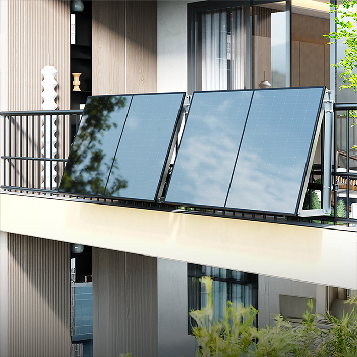 Support de fixation pour panneau solaire Powerness, centrale solaire pour balcon, jardin et crochet de balcon