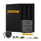 Stockage batterie 4096Wh + 4 modules solaires bifaciaux 500W + onduleur 800W
