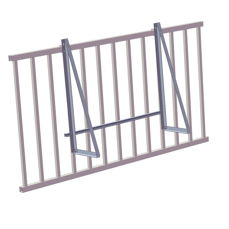 Support de fixation pour panneau solaire Powerness, centrale solaire pour balcon, jardin et crochet de balcon