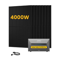 Anker SOLIX Solarbank 3 E2700 Pro, mit 8 x 500 Bifaziale Solarmodule, by Powerness