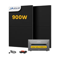 Anker SOLIX Solarbank 2 E1600 Pro All-in-One Speicher für Balkonkraftwerk, mit 2 x 450W JA Solar Bifaziale Solarmodule,by Powerness