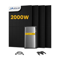 EcoFlow Stream Ultra, système de stockage tout-en-un pour centrales solaires de balcon, avec 4 modules solaires bifaciaux JA Solar de 500 W, par Powerness 